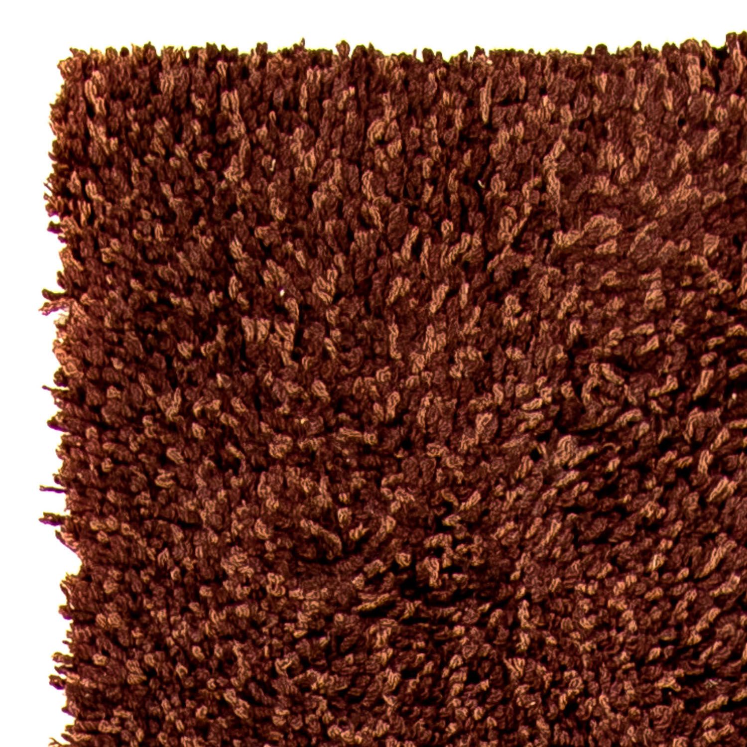 Runner High-Pile Rug - 300 x 65 cm - brown