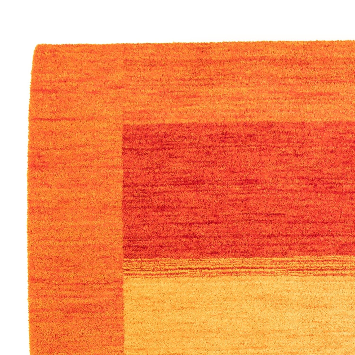 Wool Rug - 225 x 162 cm - orange