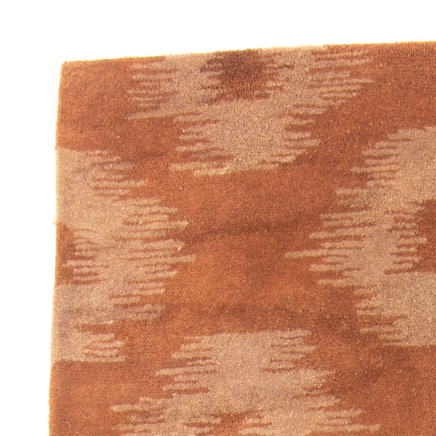 Wool Rug - 235 x 148 cm - brown