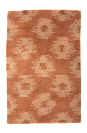 Wool Rug - 235 x 148 cm - brown