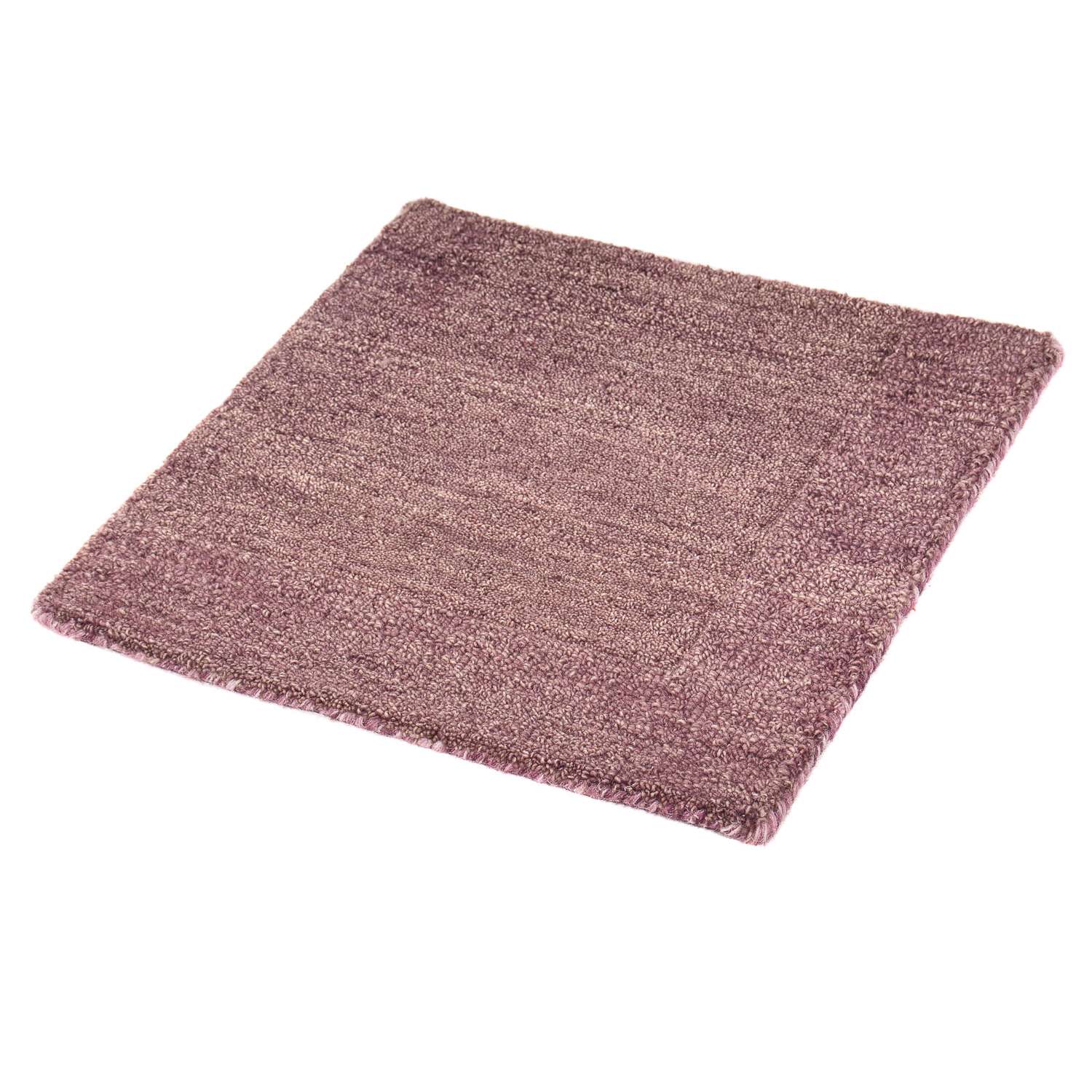 Wool Rug square  - 47 x 47 cm - multicolored