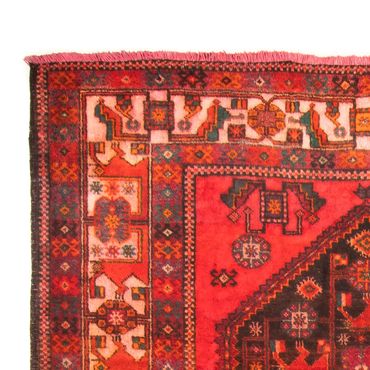 Perser Rug - Nomadic - 297 x 154 cm - dark red