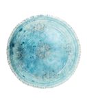 Silk Rug - Chinese Silk round  - 187 x 187 cm - light blue