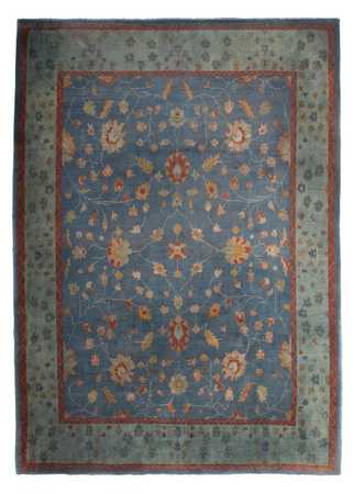 Orientteppich 355 x 267 cm, Wolltepich,  Quadratischer Teppich, Teppich Wohnzimmer, Teppich Esszimmer