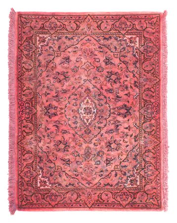 Perser Rug - Keshan - 98 x 70 cm - light red