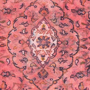 Perser Rug - Keshan - 98 x 70 cm - light red