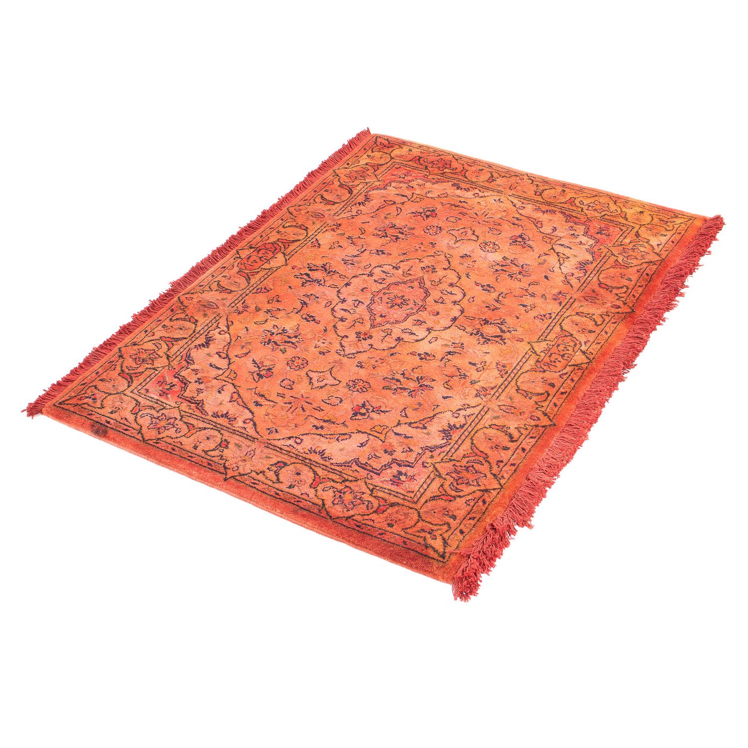 Perser Rug - Keshan - 100 x 70 cm - rust