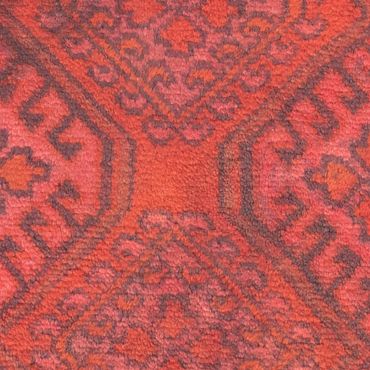 Turkaman Rug - 88 x 57 cm - light red