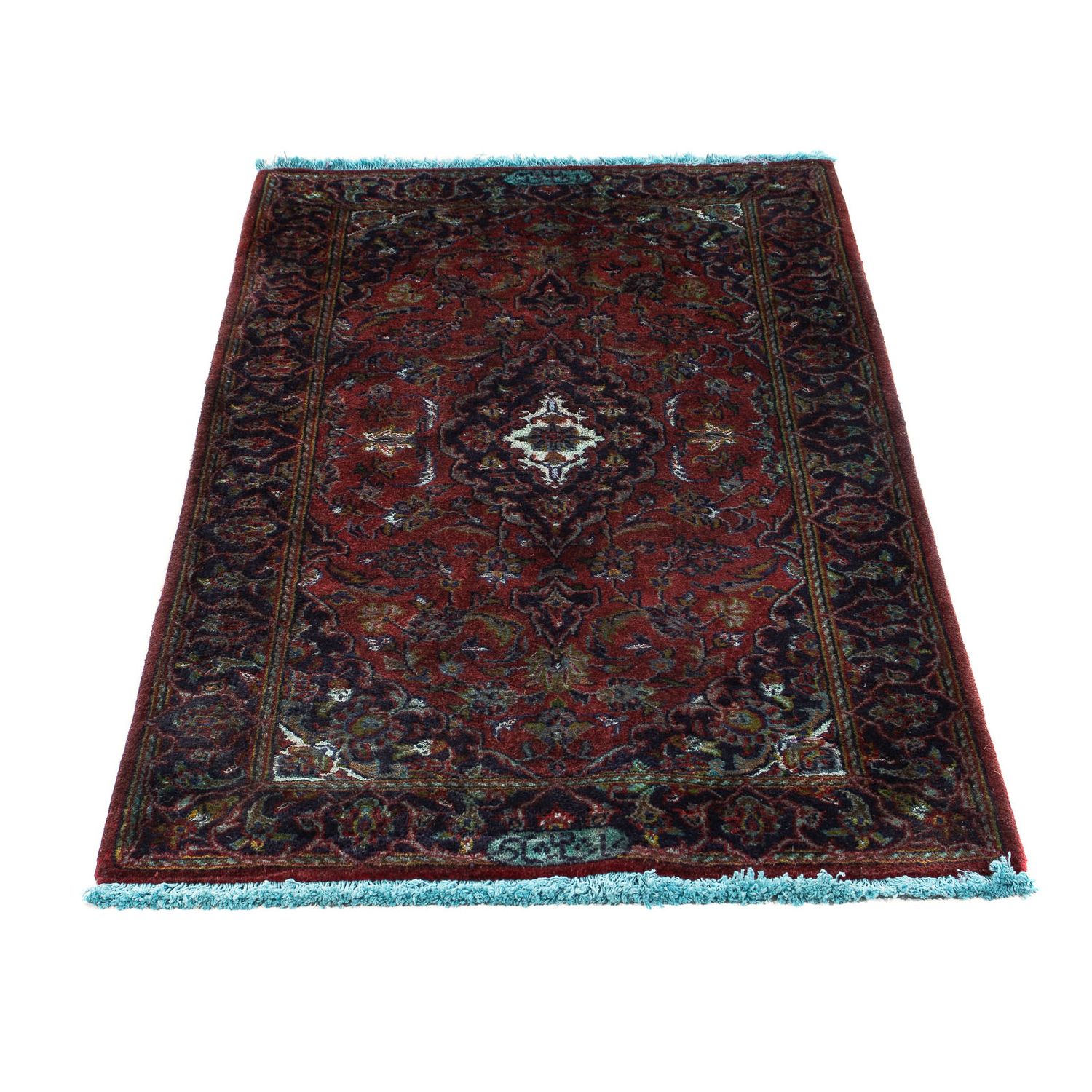 Perser Rug - Keshan - 128 x 70 cm - dark red