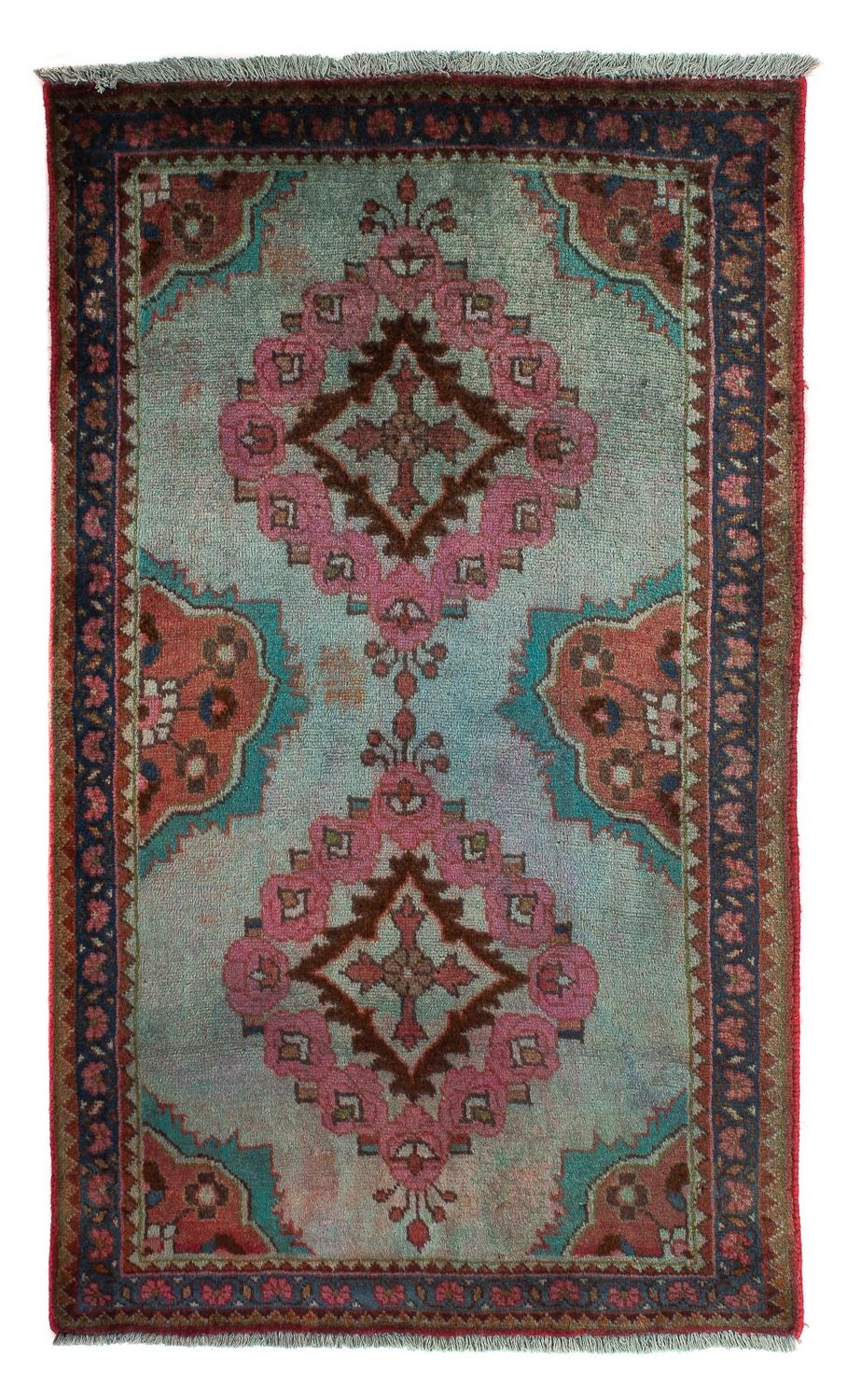 Perser Rug - Nomadic - 125 x 75 cm - light blue