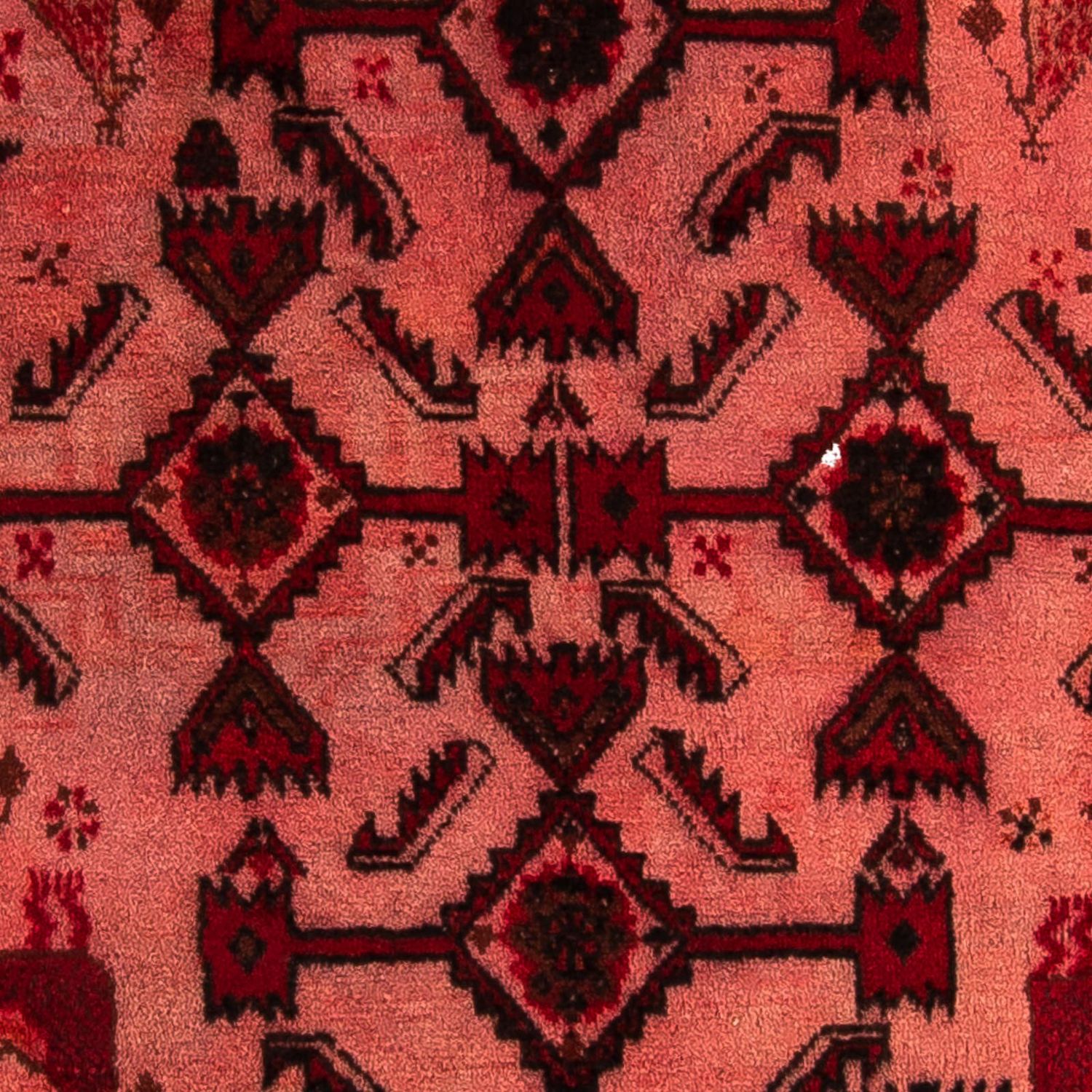 Belutsch Rug - 190 x 100 cm - light red