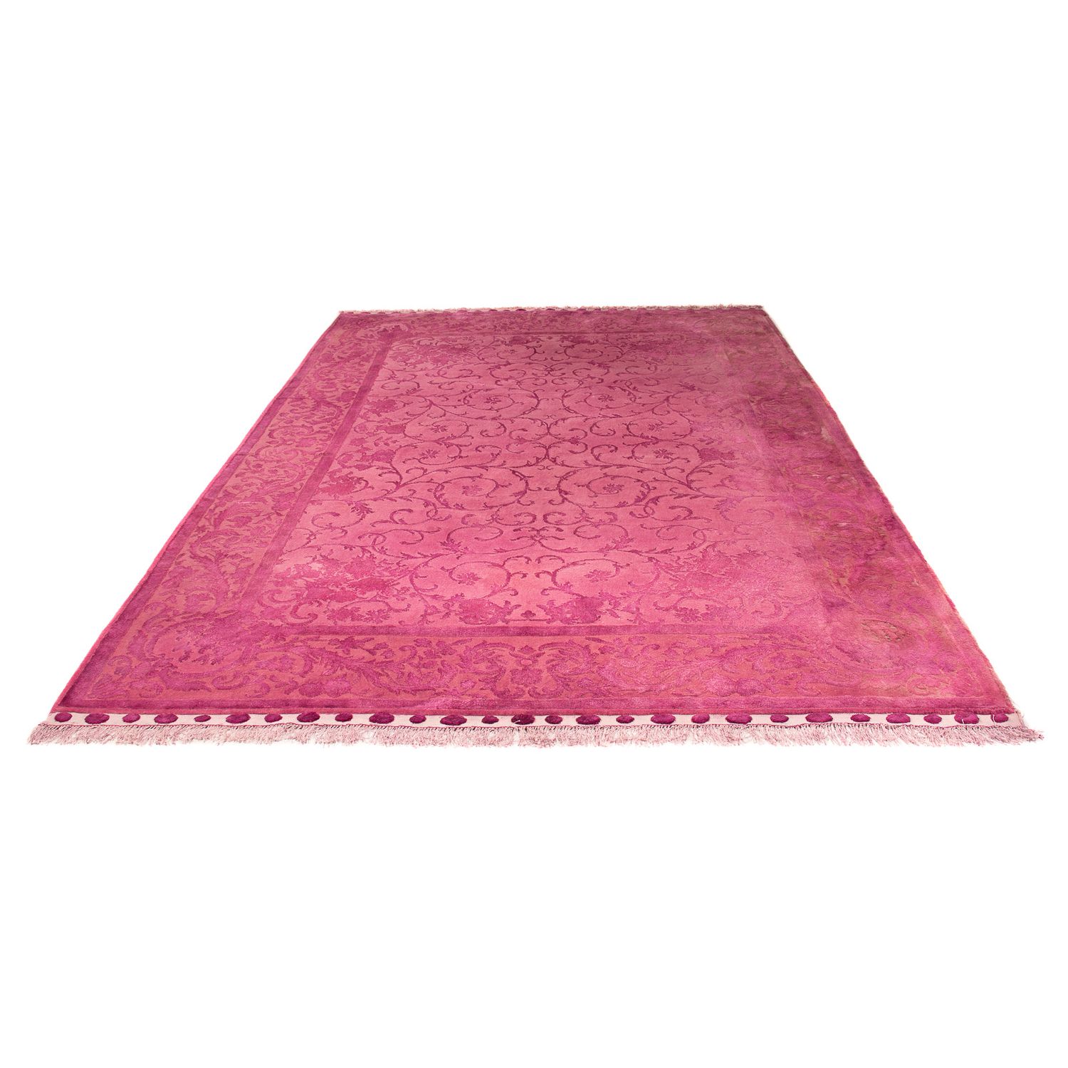 Viscose Rug - 323 x 200 cm - rose