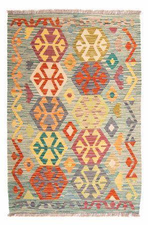 Kelim Rug - Splash - 154 x 102 cm - multicolored