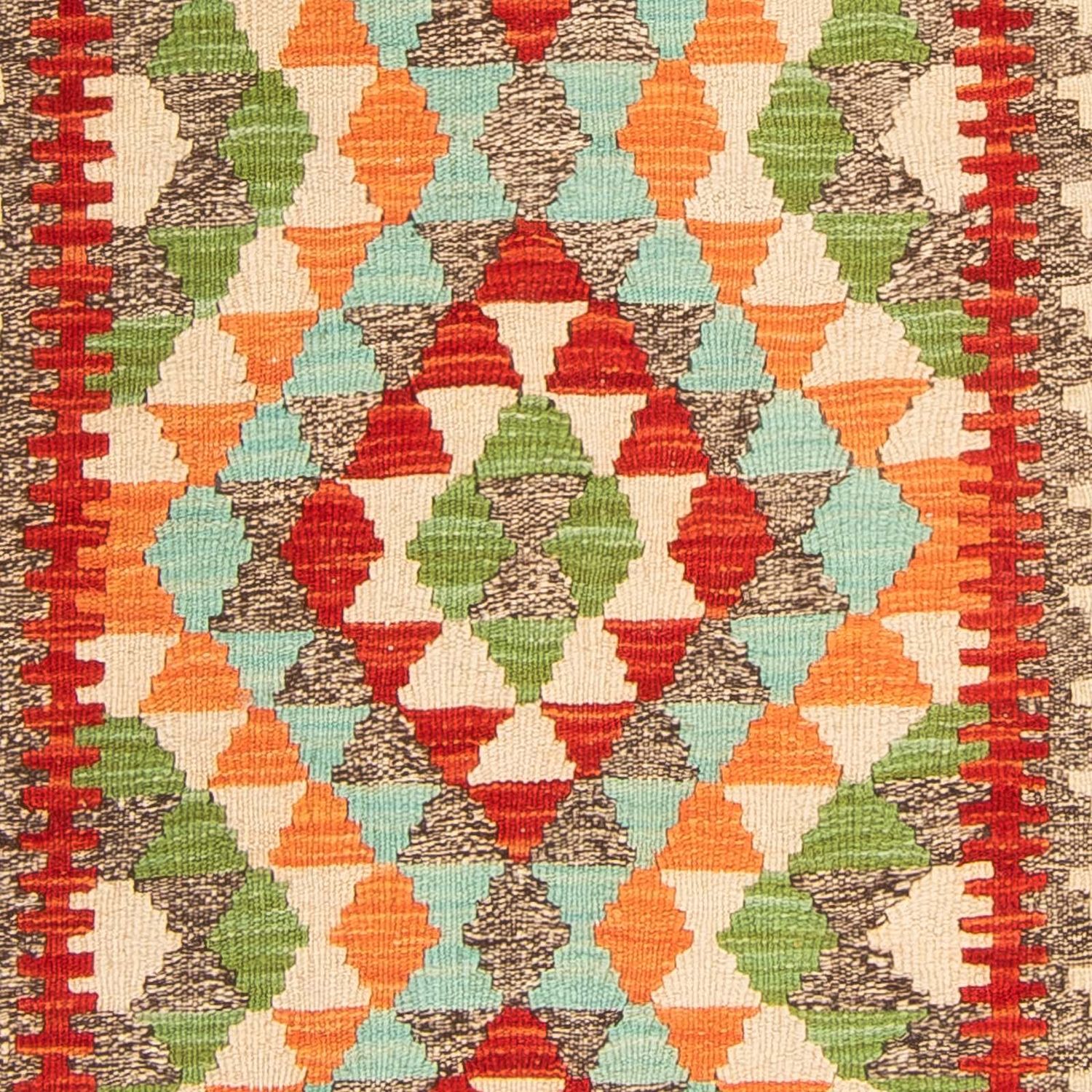 Kelim Rug - Splash - 148 x 97 cm - multicolored