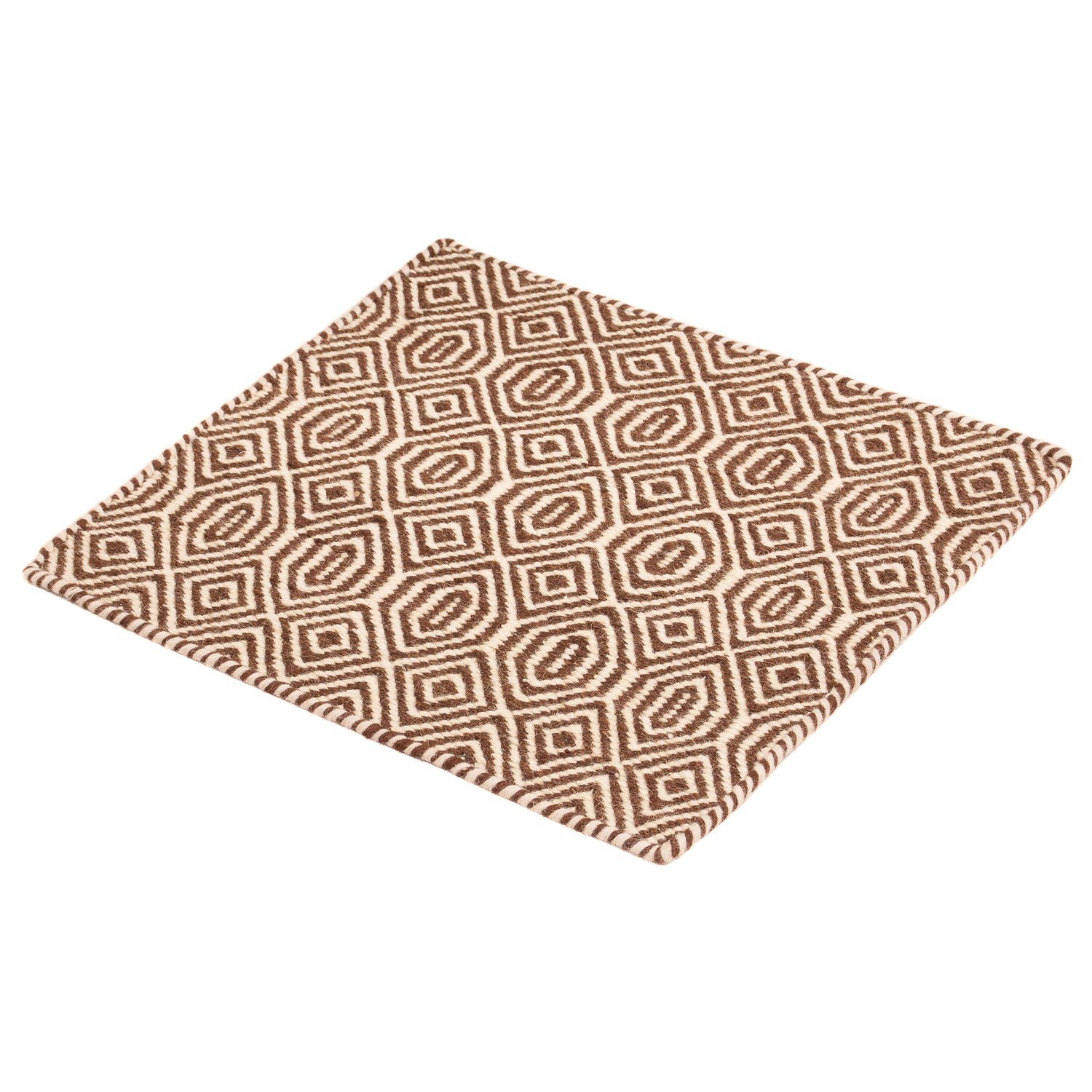 Kelim Rug - Trendy square  - 45 x 45 cm - multicolored