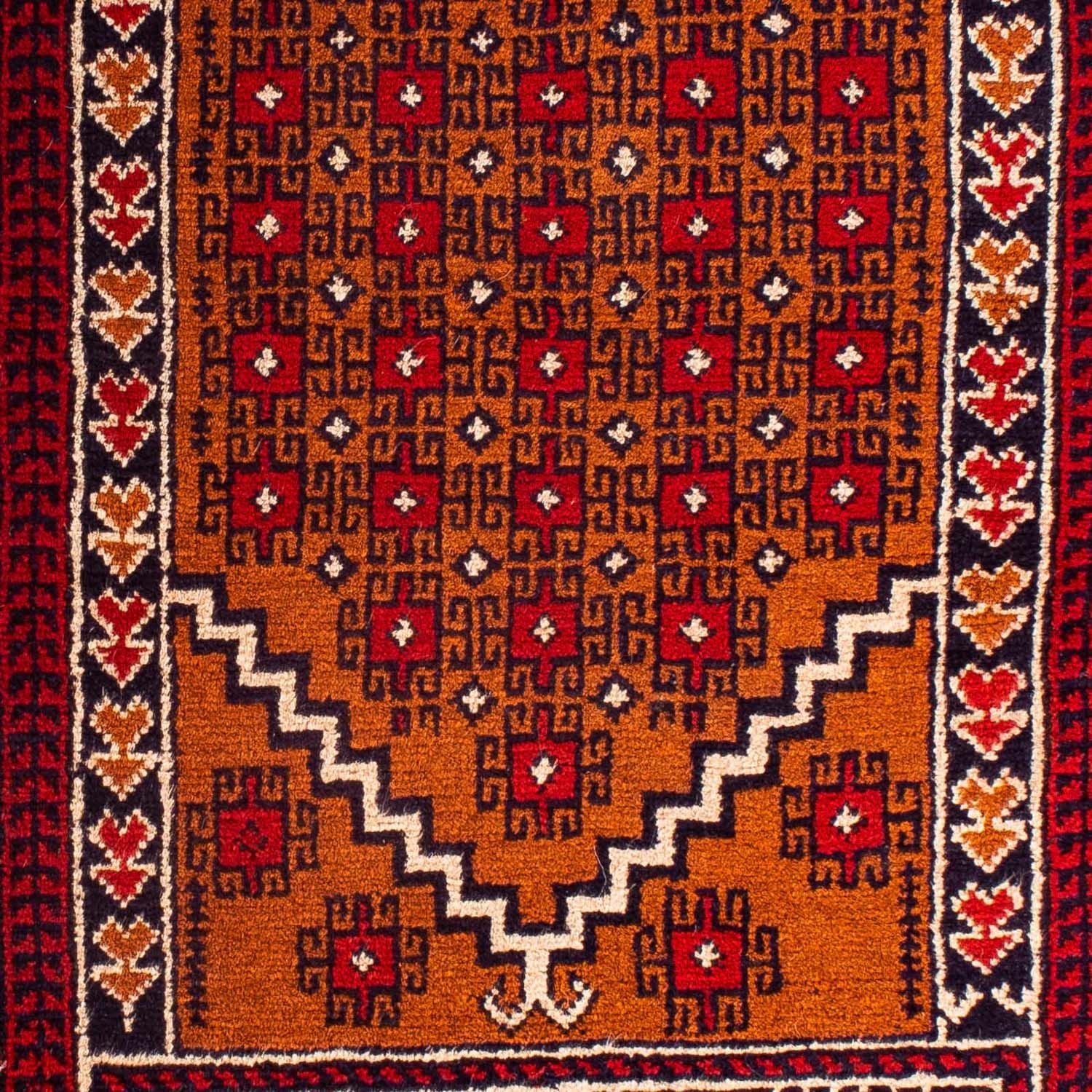 Belutsch Rug - 128 x 75 cm - dark red