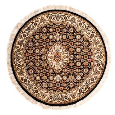 Oriental Rug - Bidjar - Indus round  - 93 x 93 cm - dark blue