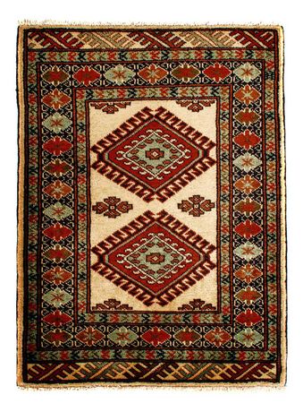 Turkaman Rug - 94 x 67 cm - beige