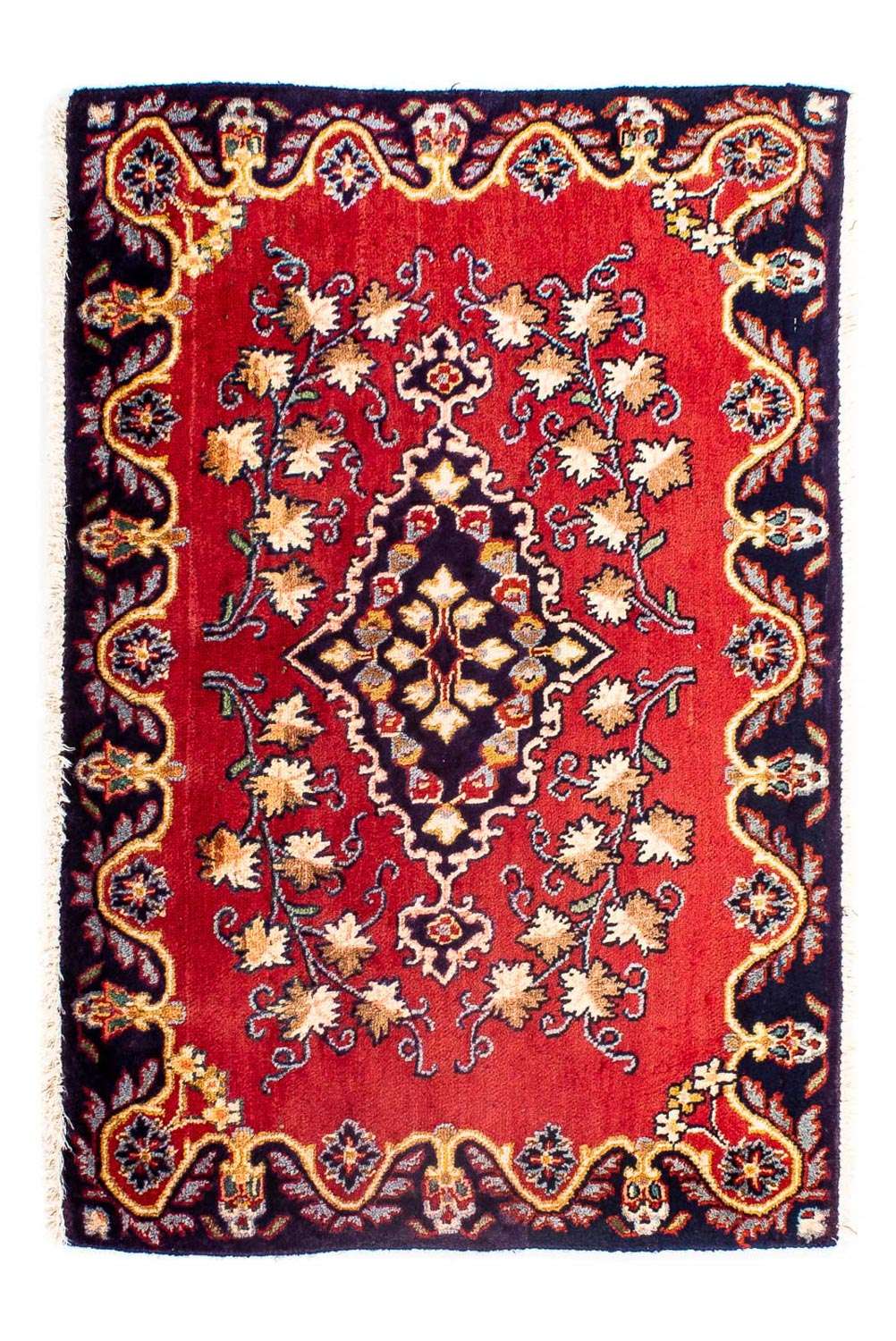Perser Rug - Keshan - 88 x 62 cm - dark red