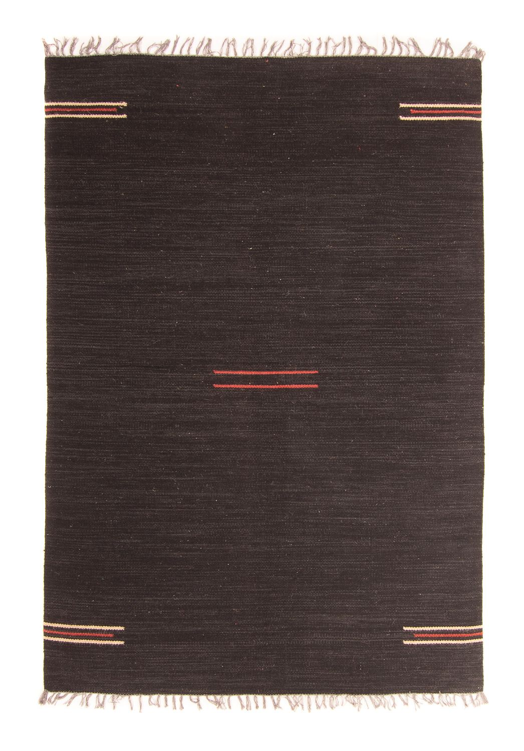 Kelim Rug - Trendy - 195 x 132 cm - dark brown