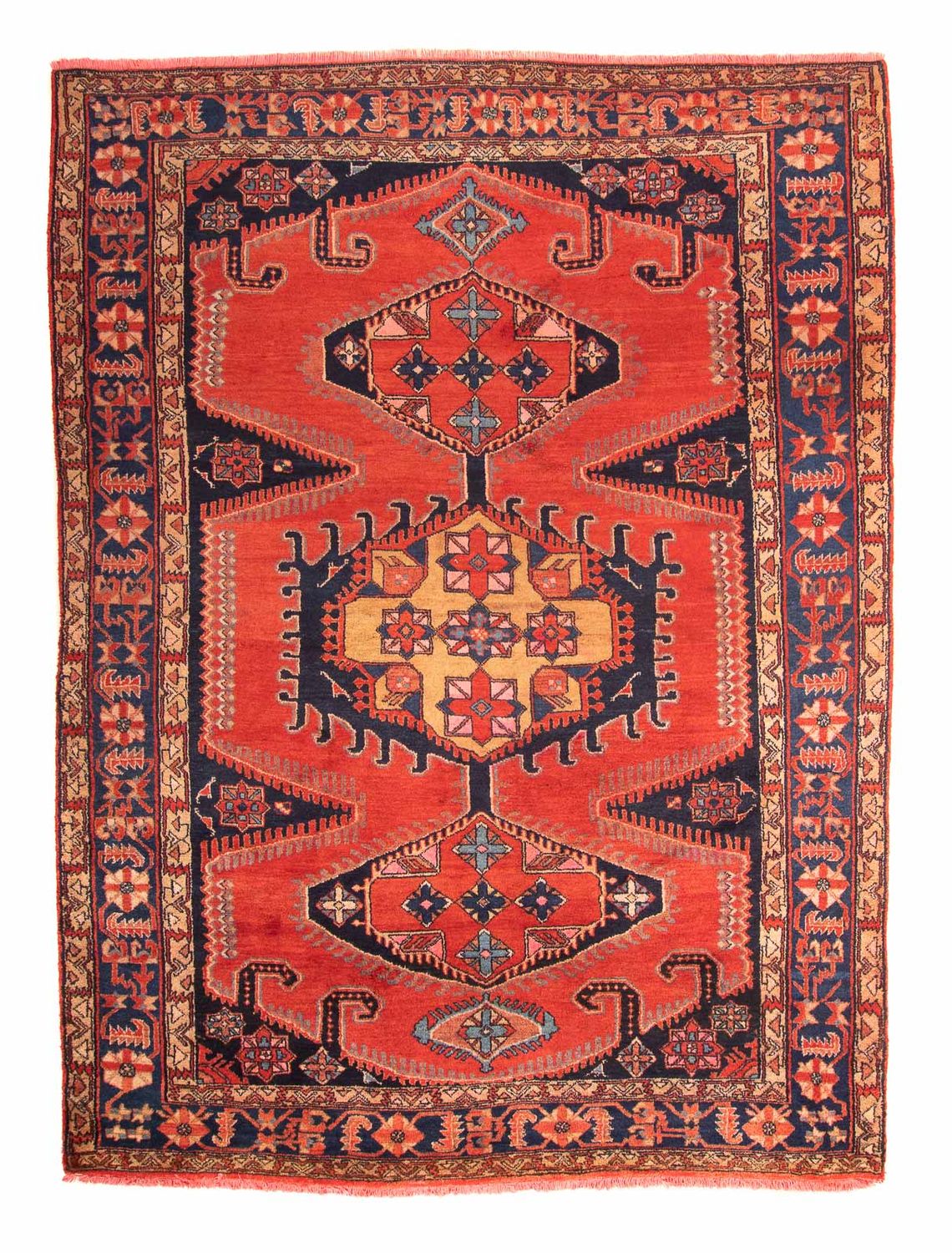 Perser Rug - Nomadic - 315 x 211 cm - red