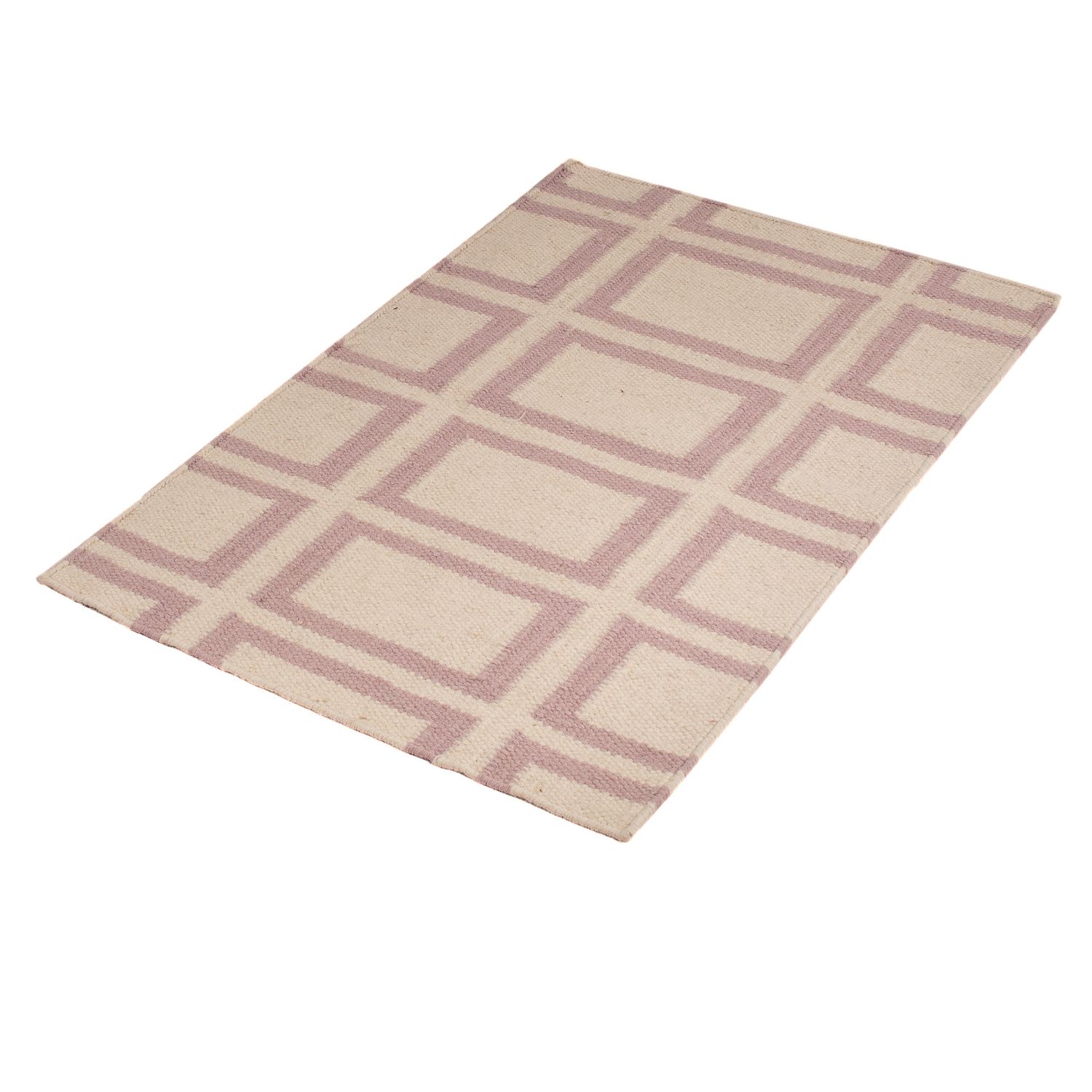 Kelim Rug - Trendy - 91 x 60 cm - beige