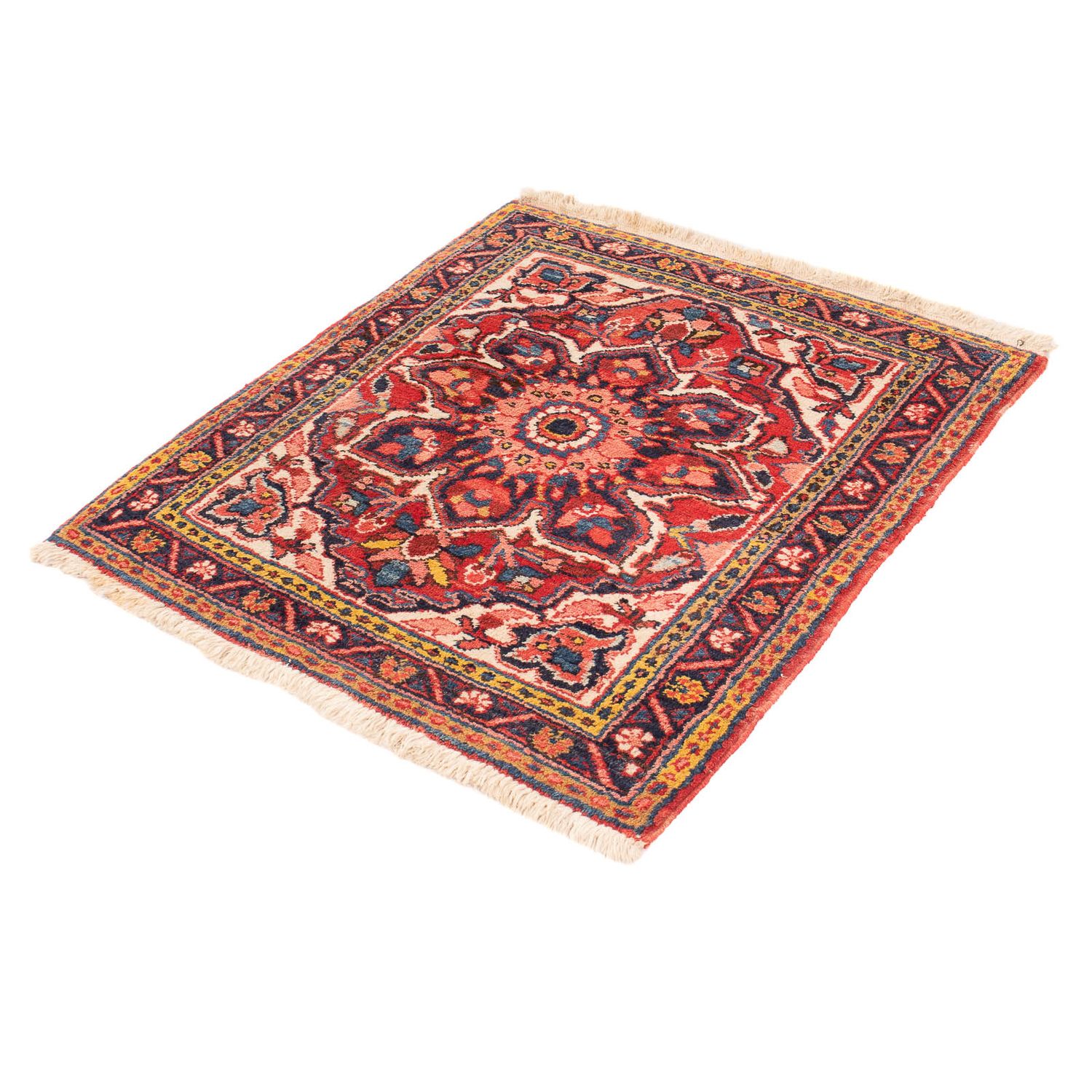 Perser Rug - Nomadic square  - 92 x 82 cm - dark red