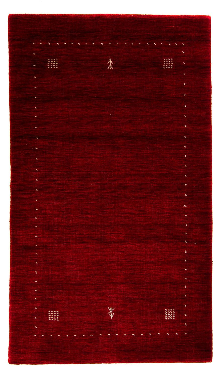 Gabbeh Rug - Loribaft Softy - 155 x 93 cm - multicolored