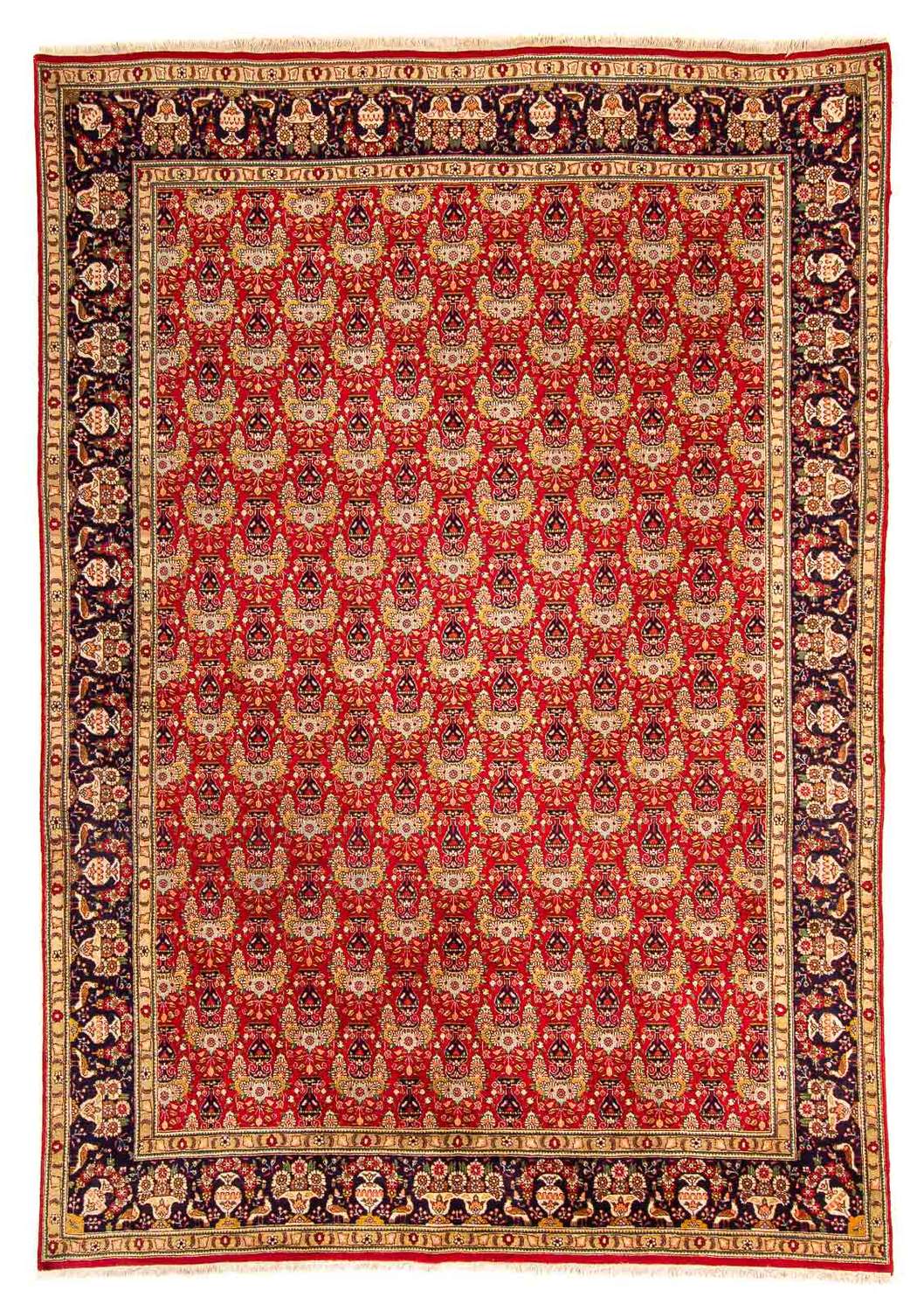 Perser Rug - Tabriz - Royal - 300 x 200 cm - dark red