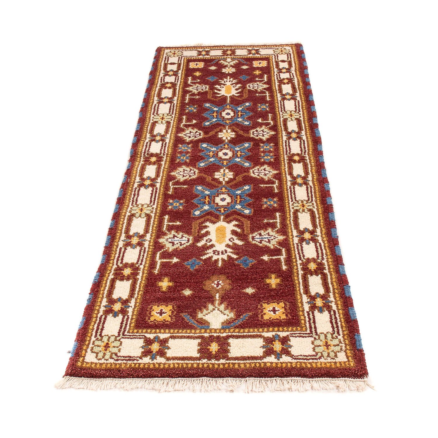 Runner Ziegler Rug - Kazak - 201 x 65 cm - dark red