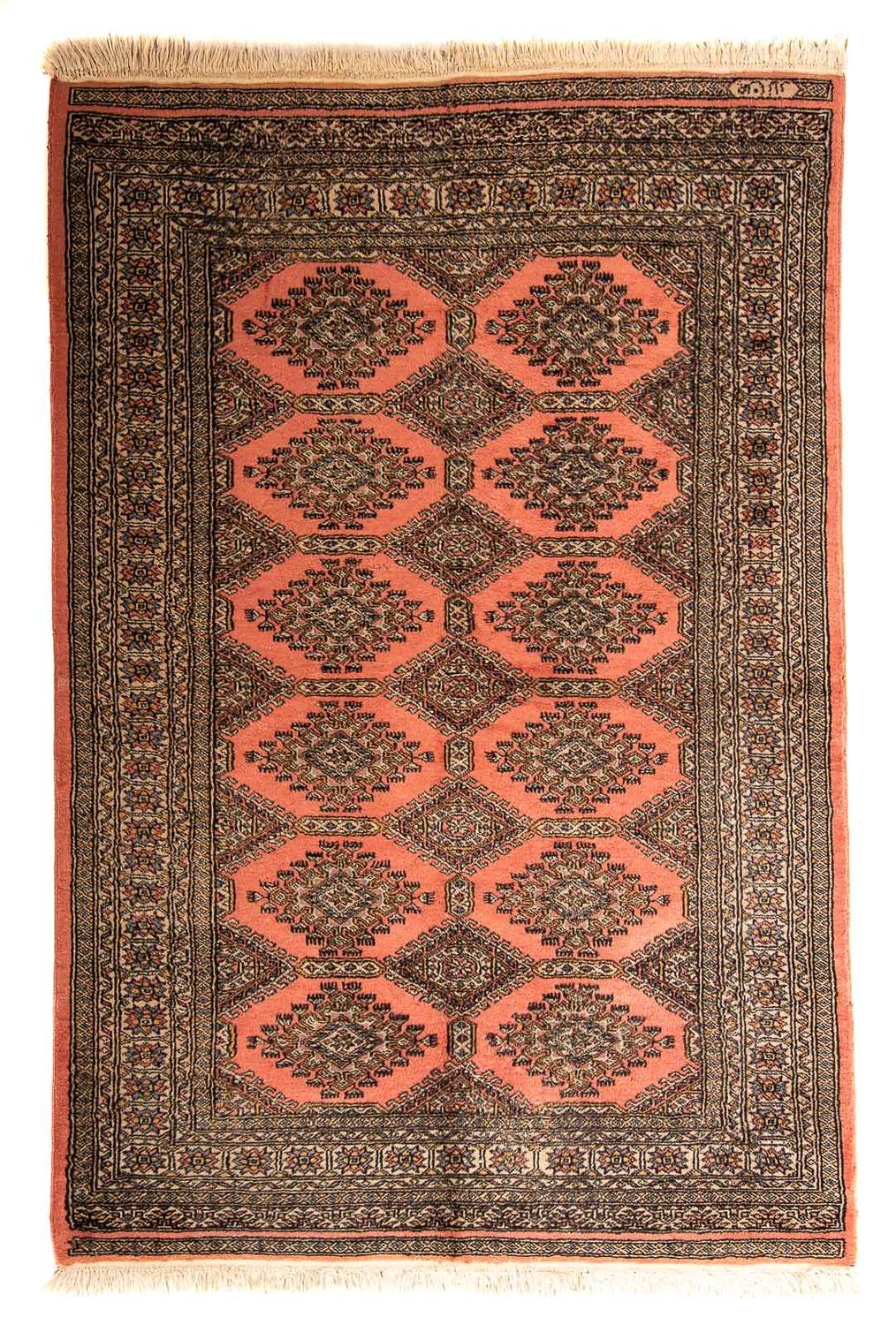 Pakistani Rug - 190 x 127 cm - light red