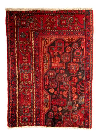 Perser Rug - Nomadic - 132 x 95 cm - dark red