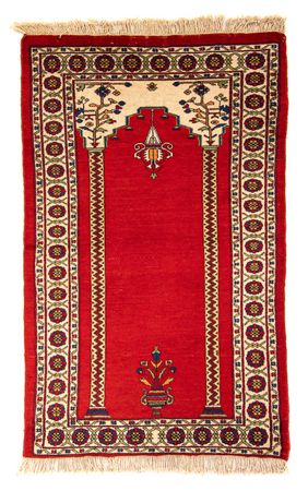 Afghan Rug - Bukhara - 158 x 94 cm - dark red