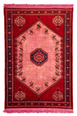 Perser Rug - Nomadic - 155 x 103 cm - light red