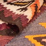 Runner Kelim Rug - Old - 265 x 140 cm - multicolored