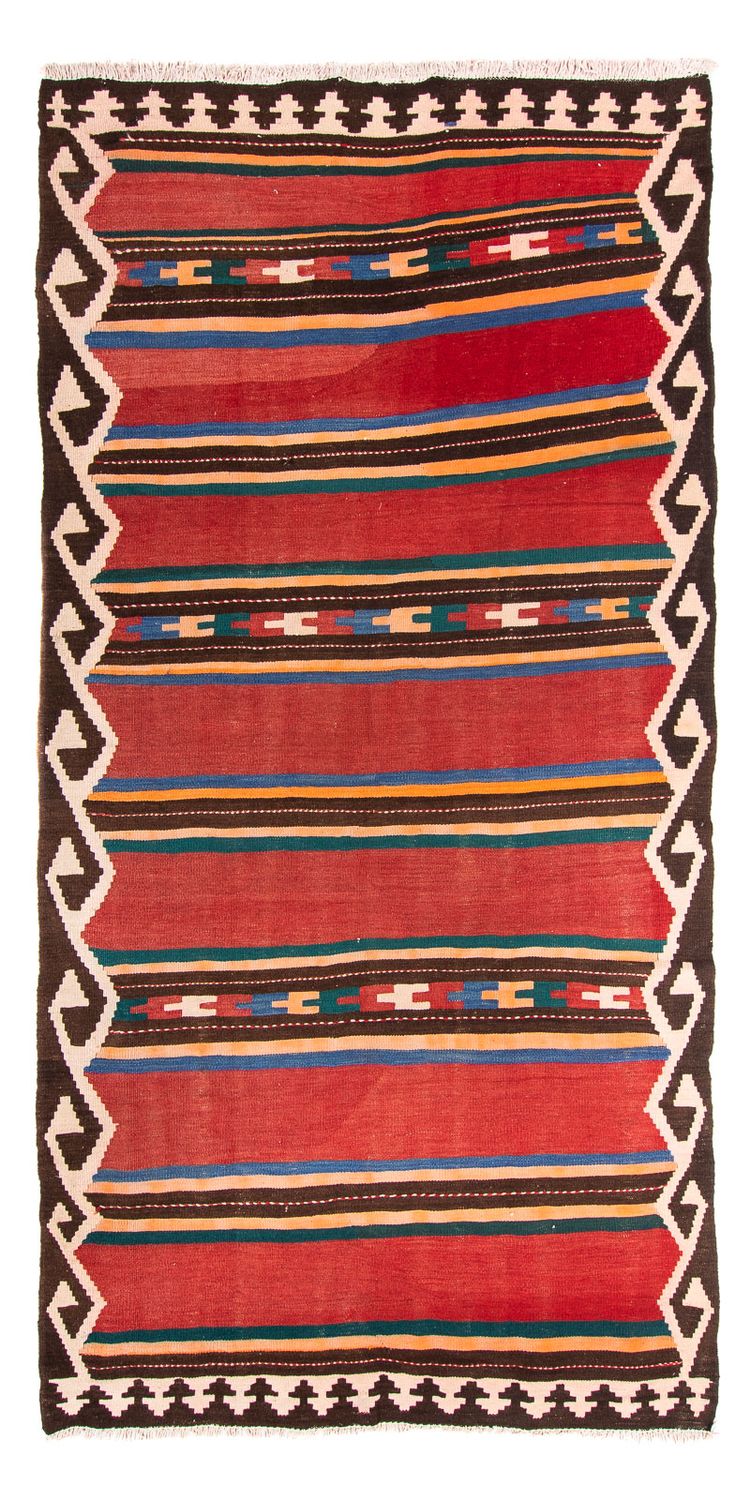 Runner Kelim Rug - Old - 315 x 150 cm - multicolored