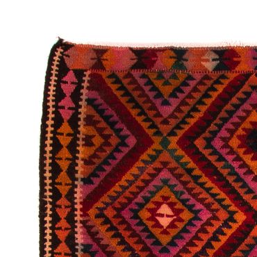 Runner Kelim Rug - Old - 300 x 140 cm - multicolored