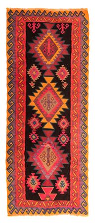 Runner Kelim Rug - Old - 305 x 80 cm - multicolored