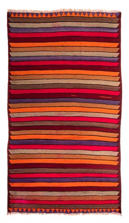 Runner Kelim Rug - Old - 355 x 125 cm - multicolored