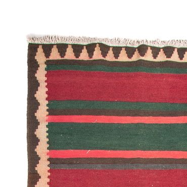 Runner Kelim Rug - Old - 400 x 142 cm - multicolored