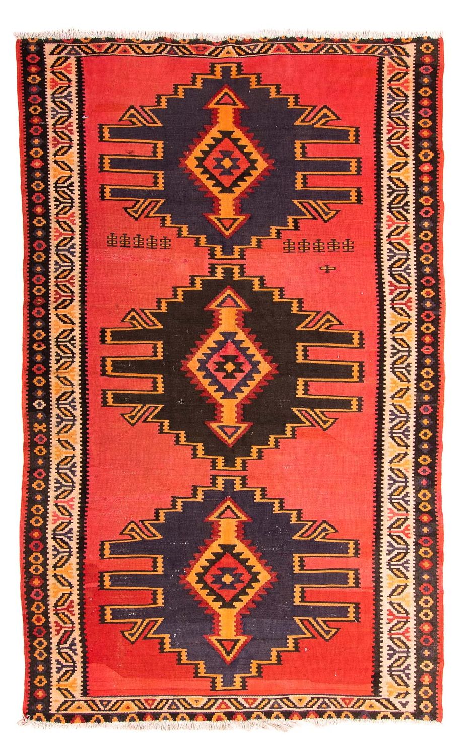 Kelim Rug - Old - 287 x 160 cm - multicolored