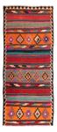 Runner Kelim Rug - Old - 350 x 150 cm - multicolored