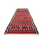 Runner Kelim Rug - Old - 380 x 135 cm - multicolored