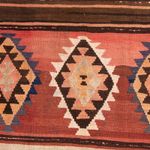 Runner Kelim Rug - Old - 390 x 170 cm - multicolored