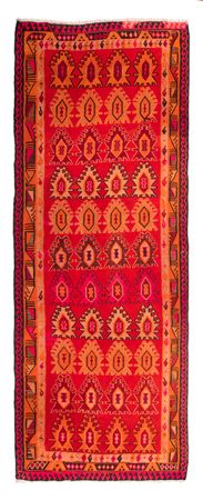 Runner Kelim Rug - Old - 395 x 155 cm - multicolored