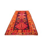 Runner Kelim Rug - Old - 360 x 140 cm - multicolored