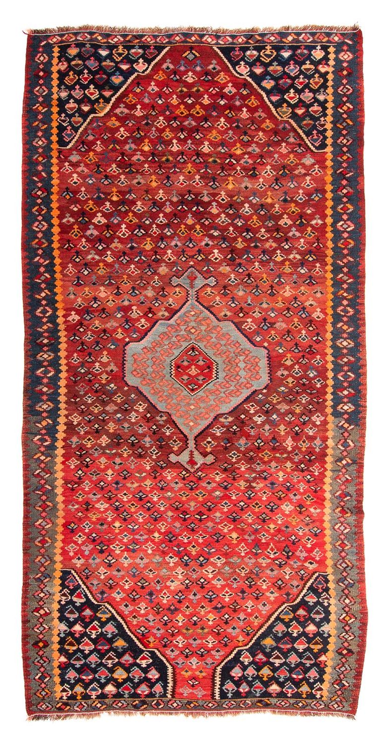 Kelim Rug - Old - 340 x 170 cm - multicolored