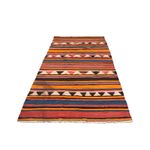 Runner Kelim Rug - Old - 260 x 163 cm - multicolored