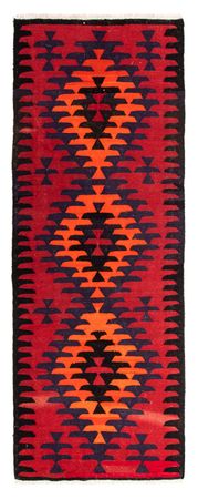 Runner Kelim Rug - Old - 320 x 120 cm - multicolored