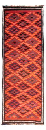 Runner Kelim Rug - Old - 365 x 148 cm - multicolored